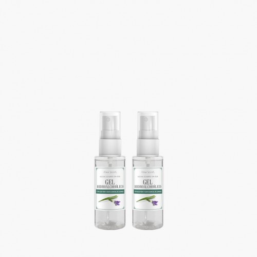 2 UDS x MINI GEL HIDROALCOHÓLICO HIGIENIZANTE DE MANOS