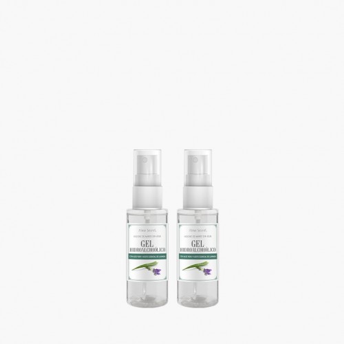 2 UDS x MINI GEL HIDROALCOHÓLICO HIGIENIZANTE DE MANOS