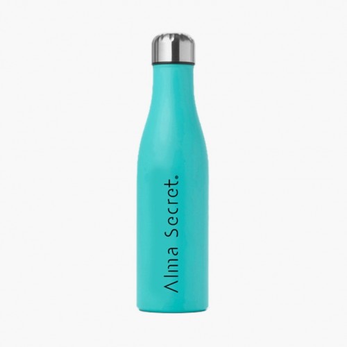 Blue Thermo Bottle Alma x Rebootle