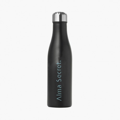 Black Thermo Bottle Alma x Rebootle