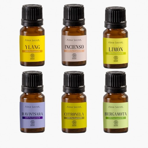 NEW PACK 6 PURE ESSENTIAL OILS