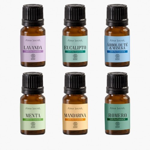 PACK 6 PURE ESSENTIAL OILS