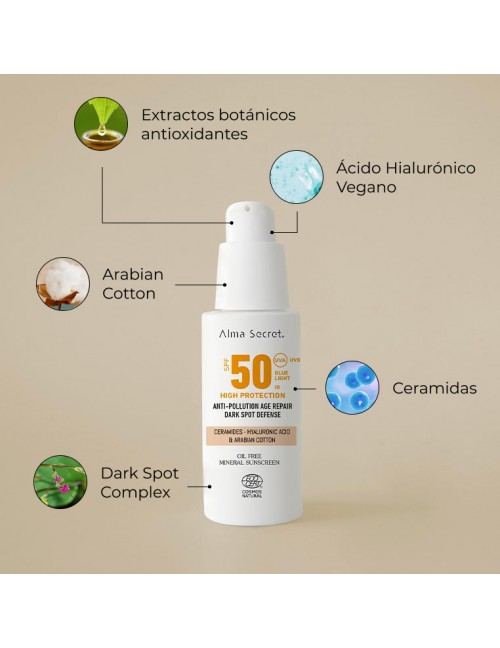 Facial Sunscreen SPF 50 (Color: SAND)