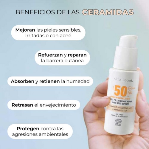 CREMA FACIAL CON COLOR CON ALTA PROTECCIÓN SOLAR SPF 50