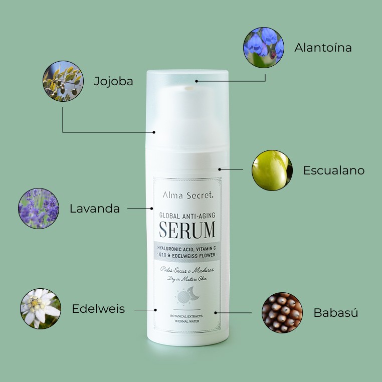 Anti-Ageing Serum with Edelweiss Flower