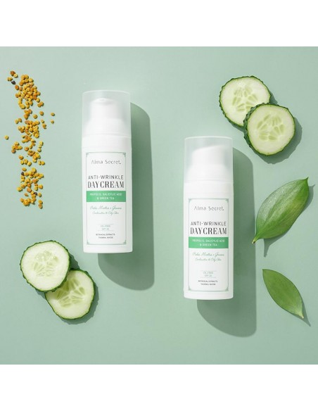 HIDRATANTE ANTIARRUGAS CON PEPITA DE UVA, CENTELLA & RESVERATROL SPF 20