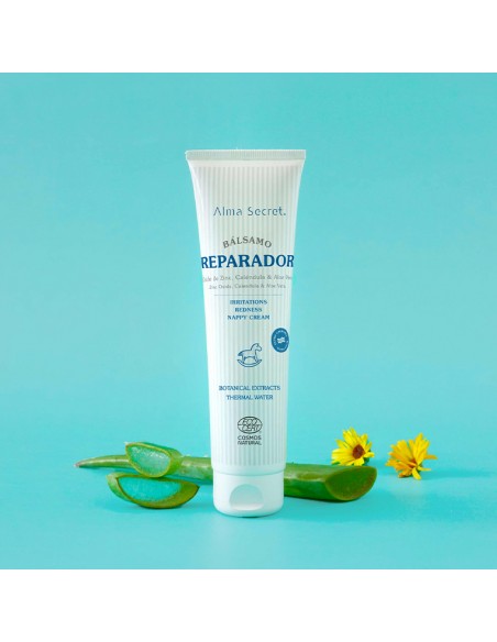 BÁLSAMO REPARADOR CON ÓXIDO DE ZINC, CALÉNDULA & ALOE VERA