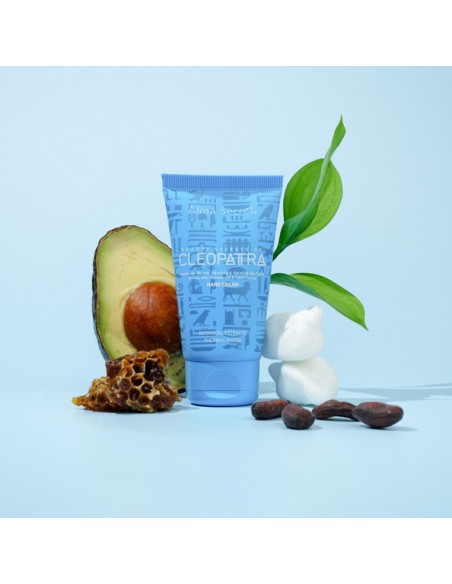 CREMA MULTI-REPARADORA DE MANOS CON AGUACATE, KARITÉ & MANUKA " SÁNDALO & VAINILLA DE TAHITÍ"