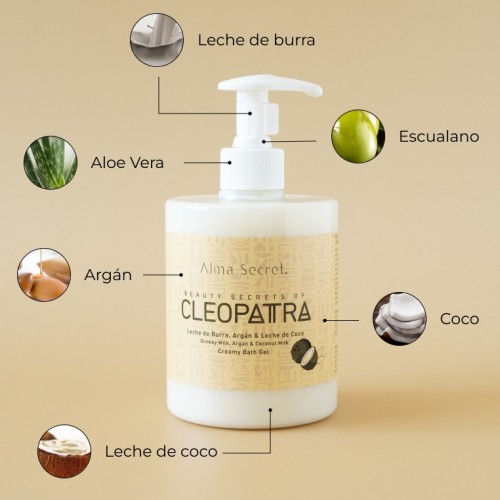 Coconut Cleopatra Creamy Bath Gel