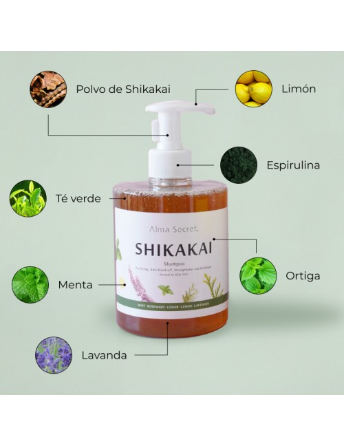 Shikakai Anti-Hair Loss & Anti-Dandruff Shampoo