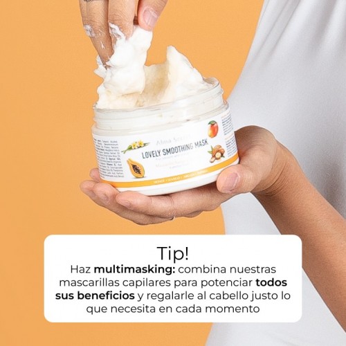 LOVELY SMOOTHING MASK MASCARILLA PARA PELO LISO