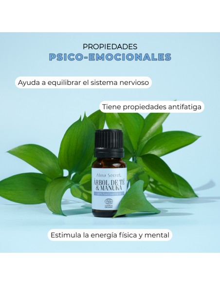 ACEITE ESENCIAL DE ÁRBOL DEL TÉ Y MANUKA