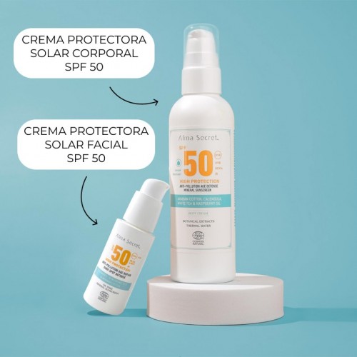 Pack Natural Suncare SPF 50: Facial + New Body