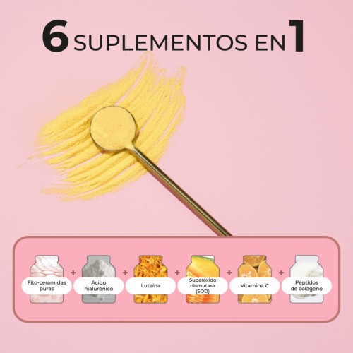 COLÁGENO EN POLVO SABOR MANGO Y MARACUYÁ