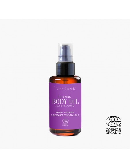 ACEITE RELAJANTE, ANTIESTRÉS, CALMANTE Y QUE AYUDA A CONCILIAR EL SUEÑO. CON LAVANDA NARANJA Y BERGAMOTA