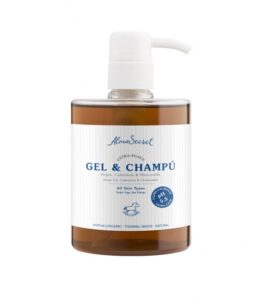 gel champú suave con argán, caléndula y manzanilla