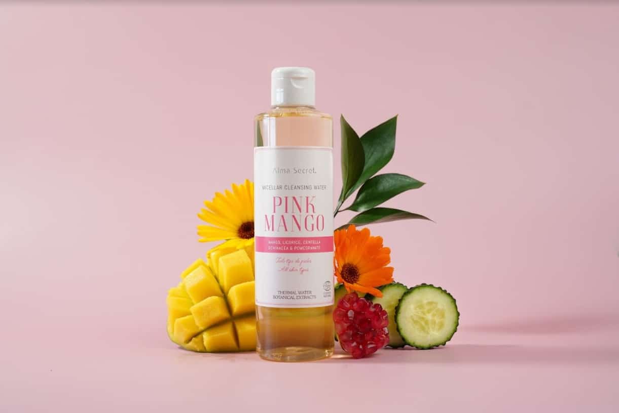 Alma Secret Agua micelar Pink Mango 250 ml. Contenido 250 ml